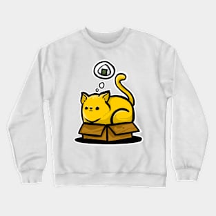 Cat in the box Crewneck Sweatshirt